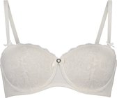 Hunkemöller Dames Lingerie Voorgevormde strapless beugel bh Maya - Wit - maat B75