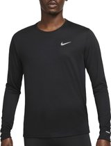 Nike Dri-Fit UV Miller Shirt Sportshirt - Maat XL  - Mannen - zwart