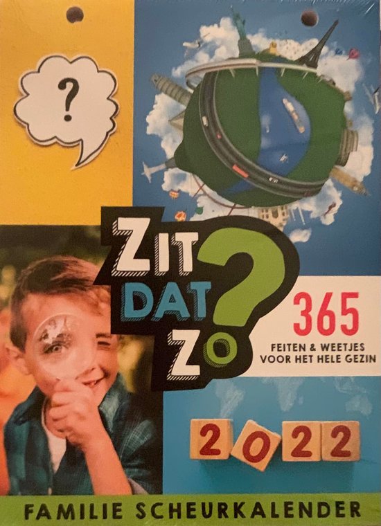 scheurkalender 2022 - zit dat zo ? - 365 feiten &weetjes voor het hele gezin - 365 dagen kalender - 2022 kalender - scheurkalender 2022 - zit dat zo ? - 365 feiten &weetjes voor het hele gezin - 365 dagen kalender - 2022 kalender -