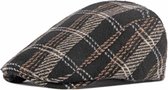 Cardiff 1962 Flat Cap – One Size – Zwart