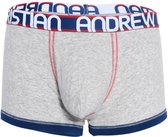Andrew Christian Almost Naked Cotton Boxer Grijs - MAAT M - Heren Ondergoed - Boxershort voor Man - Mannen Boxershort