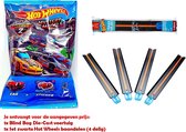 Hot Wheels Blind Bag Surprise voertuig - Set zwarte baan onderdelen - Voordeelbundel