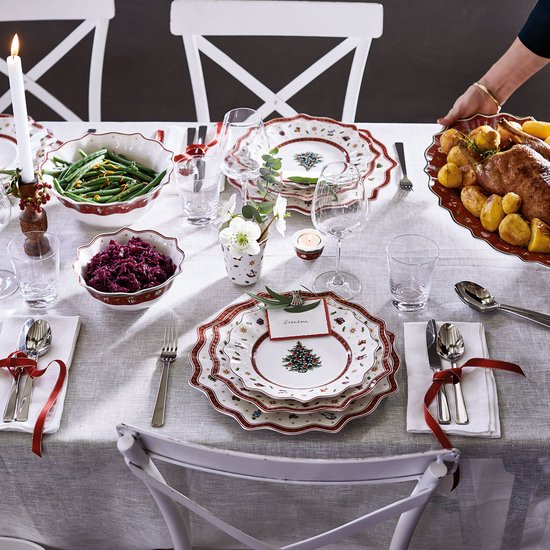 Dinerbord Villeroy & Boch Toy's Delight Wit (Set van 6