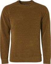 No-Excess - Pullover Chenille Bruin - S - Modern-fit