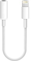 Mini jack naar lightning adapter - Lightning adapter iphone - Lightning naar minijack adapter - Lightning female - Apple lightning naar 35 mm jack audio aansluiting adapter - Light