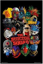 Grupo Erik DC Comics Suicide Squad Graphics  Poster - 61x91,5cm