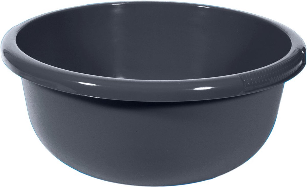 Goedkoopste Curver Afwasbak - 10.5L - Rond - Antraciet