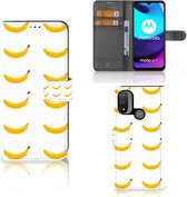 Flip Cover Motorola Moto E20 | E30 | E40 Telefoon Hoesje Banana
