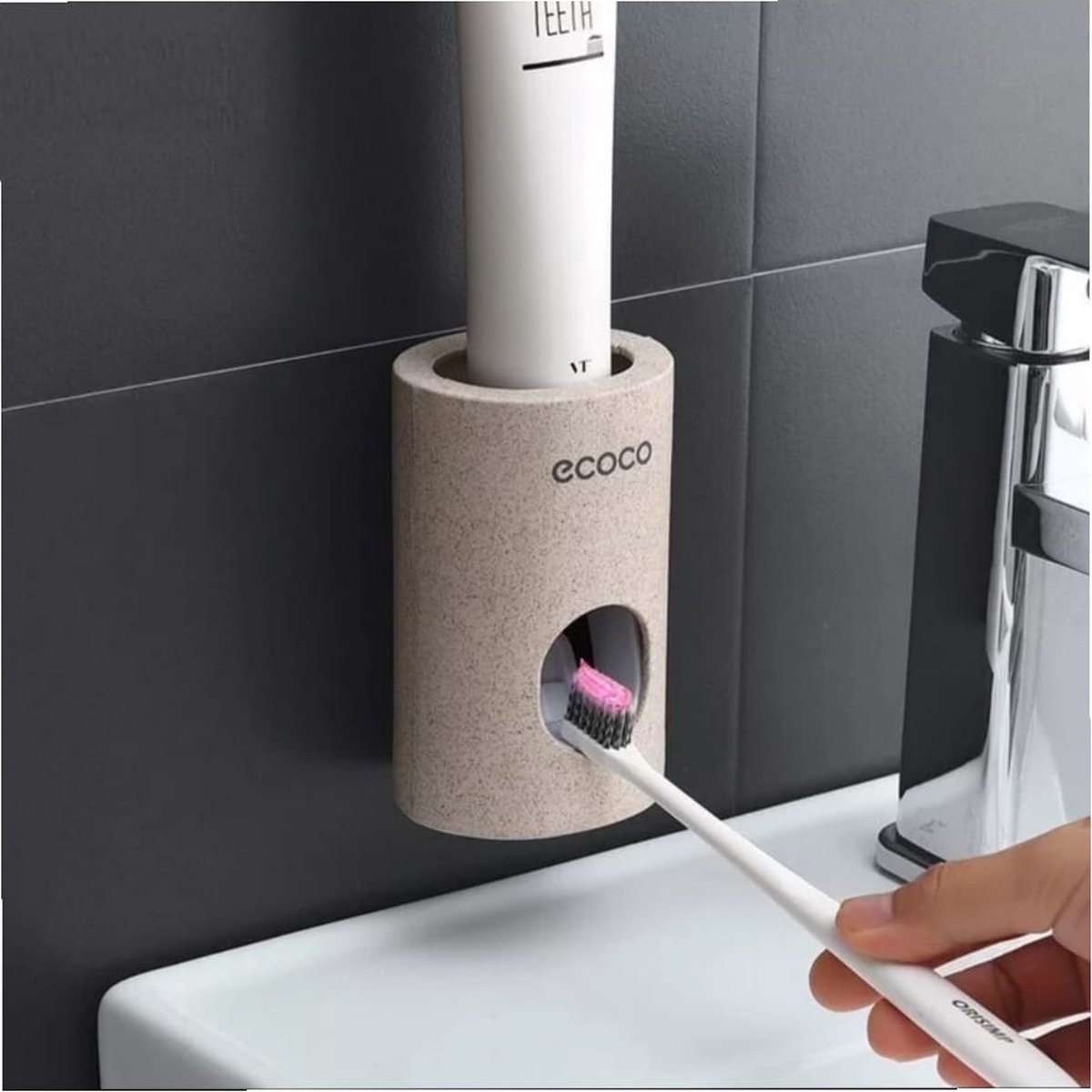 Ecoco - Automatische tandpasta - dispenser - toothpasta - dispenser