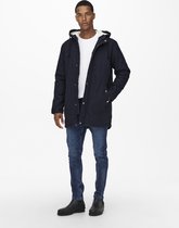 ONLY & SONS ONSALEX TEDDY PARKA JACKET EXP RE VD Heren Jas - Maat M