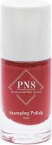 PNS Stamping Polish No.57 Lipstick Rood