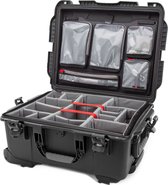 Nanuk 955 Case w/lid org. - w/divider - Black - Pro Photo Kit case