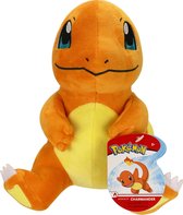 Pokémon Knuffel Charmander Junior 20 Cm Pluche Oranje/geel
