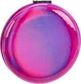 Arte Regal Make-upspiegel Metallic Rond 8 X 2,4 Cm Glas Roze