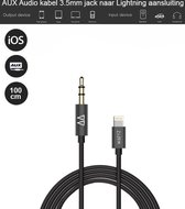 ORIGINELE WAEYZ -  Lightning Audio Kabel Lightning naar jack 3.5 mm voor muziek beluisteren Geschikt voor iPhone 7/7plus/8/8plus/X/Xs/XsMax/XR/11/11Pro/11ProMax iPad Ipod