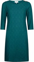 Jolein Petrol Knit jurk