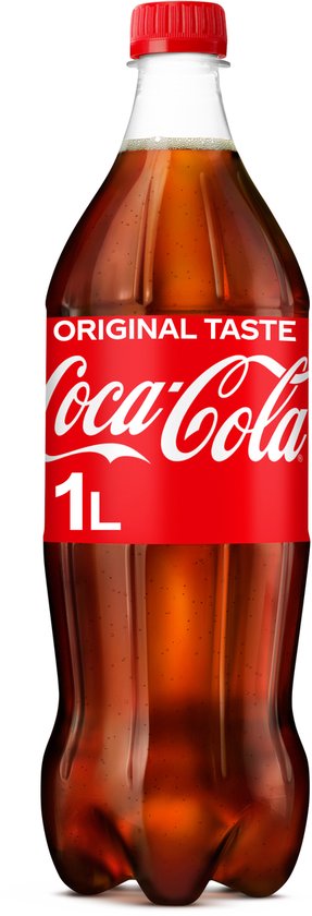 Coca-Cola régulier 1 litre par bouteille pour animaux de compagnie,  rétractable 6