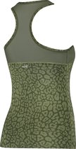 Hunkemöller Dames - Sport collectie - HKMX Sport slim fit tank top  - Groen - maat 2XL