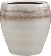 Plantenwinkel Pot Amora Lava grey 32x32 cm bloempot voor binnen