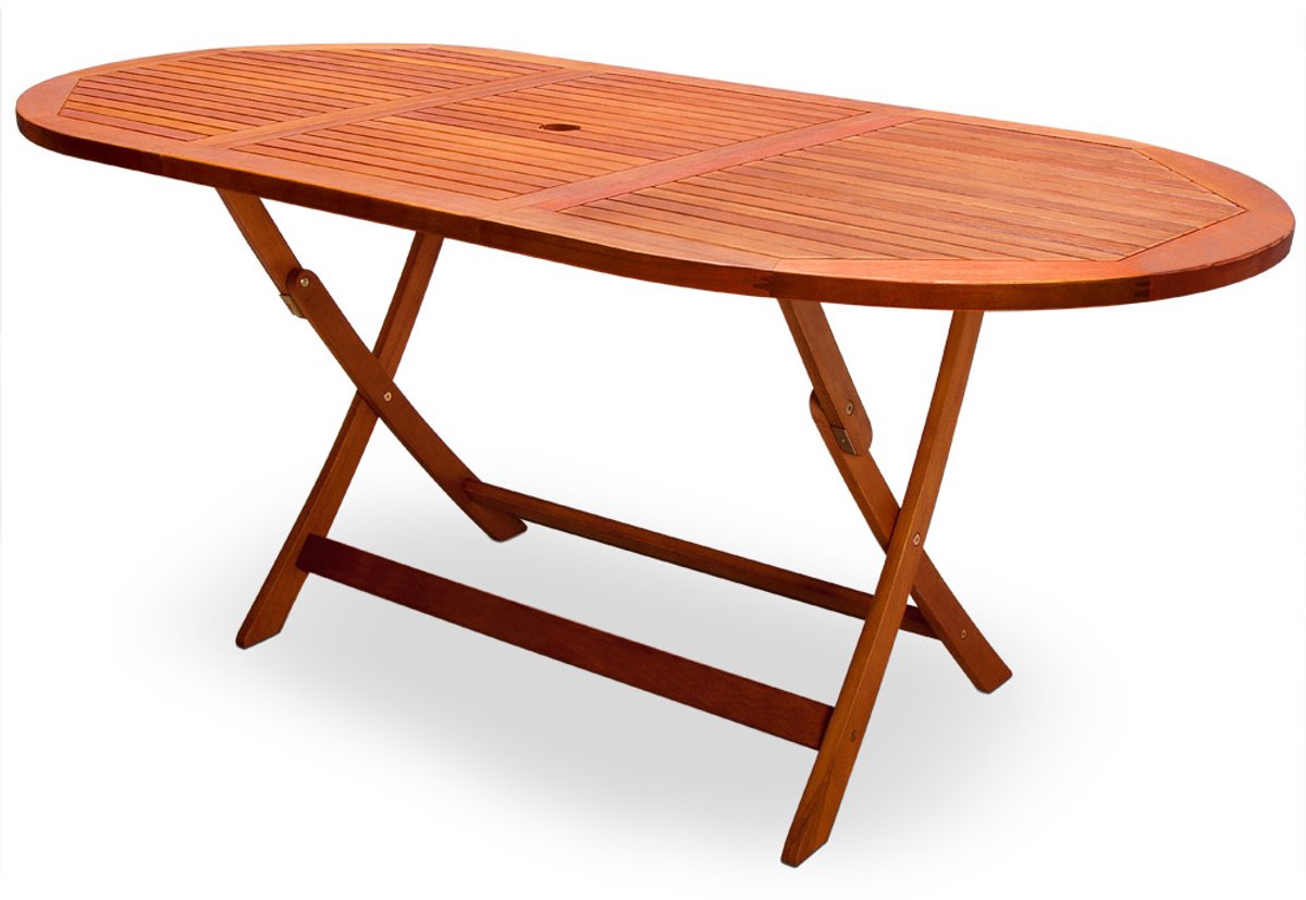 Tuintafel acaciahout - 160x85x75cm - FSC-gecertificeerd