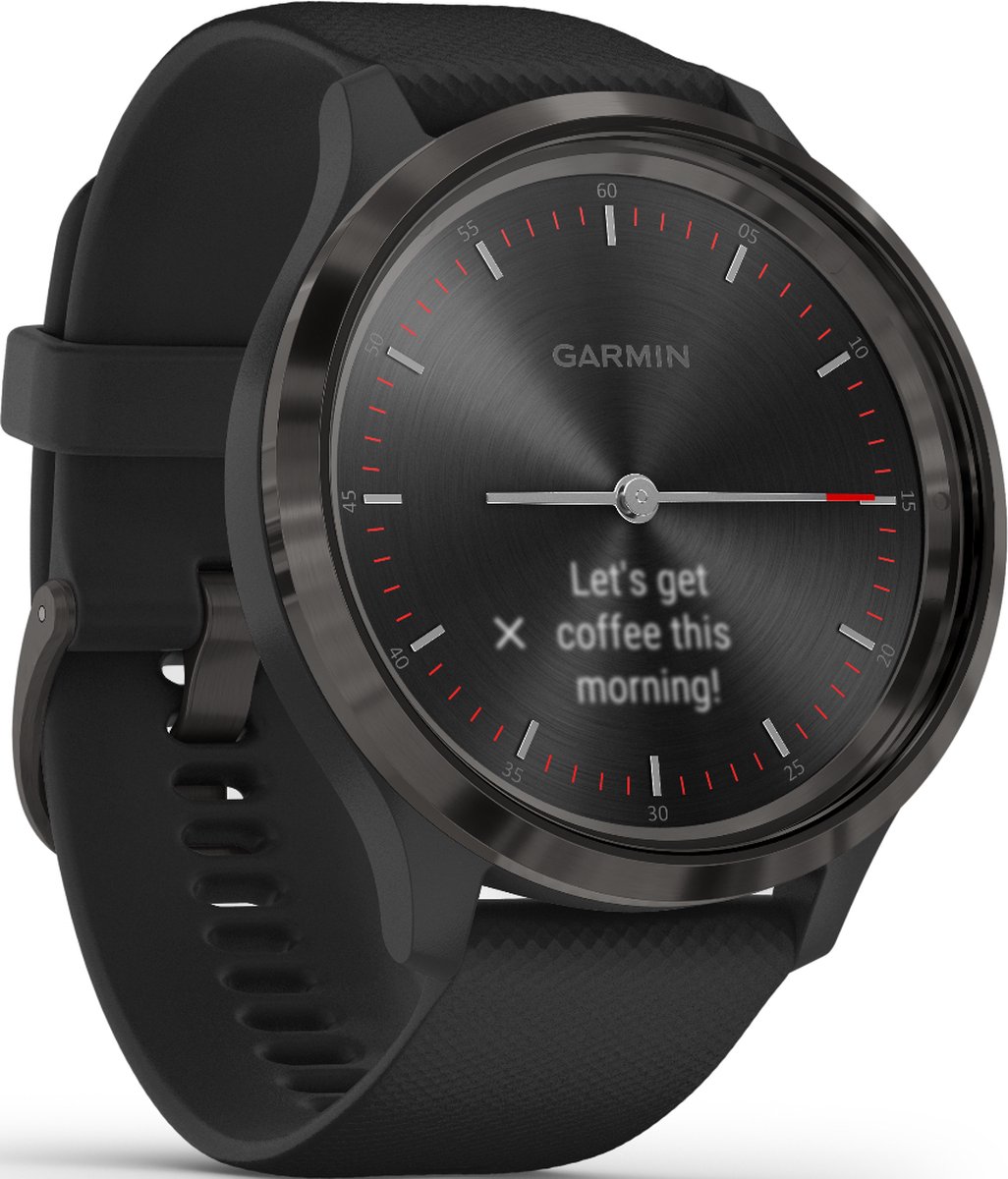 Garmin Vivomove 3 Hybrid Smartwatch - Echte wijzers - Verborgen touchscreen  - | bol.com