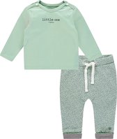 Noppies set (2delig) Mint broekje en shirt - Maat 62