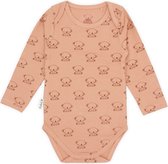 CuteLY KOALA PRINT Baby Romper  Rust Pink/Rose