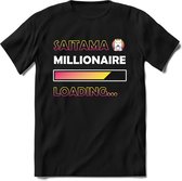 Saitama Millionare Loading T-Shirt | Saitama Inu Wolfpack Crypto Ethereum kleding Kado Heren / Dames | Perfect Cryptocurrency Munt Cadeau Shirt