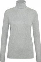 Saint Tropez Mila Rollneck Grijs Wine Maat-XXL