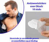Anti-zweet Stickers voor Oksels 10 stuks
