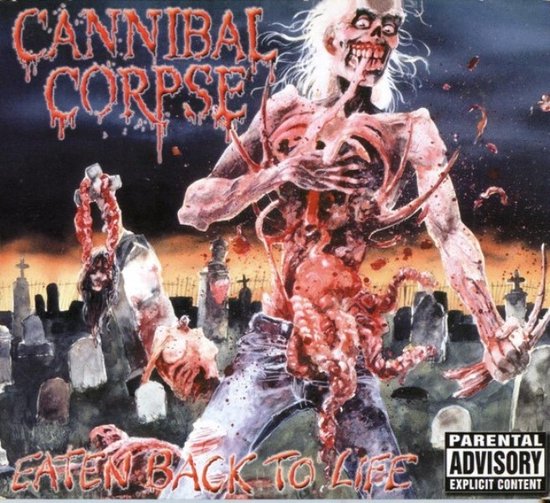 Cannibal Corpse - Eaten Back To Life (CD)