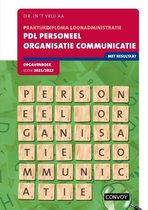 PDL Personeel Organisatie Communicatie 2021-2022 Opgavenboek