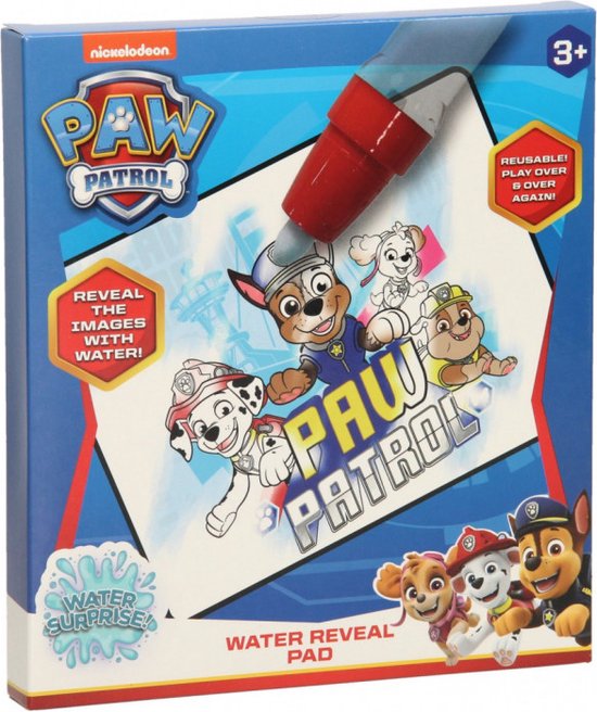 Livre de coloriage Paw Patrol Magic Water Pen | bol.com