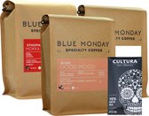 Blue Monday Coffee - koffiebonen - proefpakket - Coffee Box Everything Coffee - Koffie cadeau