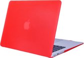 Xssive Macbook Case voor Macbook Air 13 inch (modellen t/m 2017) - Laptop Cover - Matte Rood