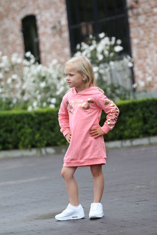 Tik Tok TikTok jurkje Queen roze Kids Roze Maat 122 128 bol