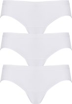 ten Cate  Basic women bikini slips (3-pack) - dames slips lage taille - wit -  Maat: M