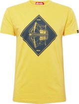 Derbe shirt schipp Duifblauw-M