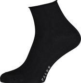 FALKE Cotton Touch korte damessokken - katoen - zwart (black) -  Maat: 39-42