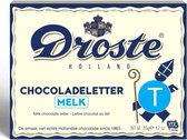 Droste Chocolade Letter Melk 135 gram - Letter T