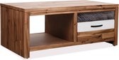 Salontafel massief acaciahout 90x50x37,5 cm