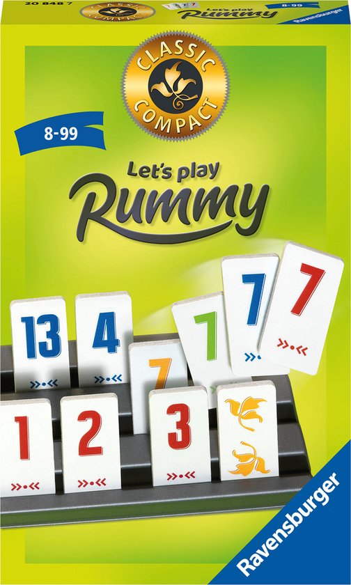 Jeu de société Mini Rummy Ravenburger complet vintage (D'occasion) à