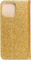 Forcell SHINING Book Geschikt voor iPhone 13 PRO MAX goud