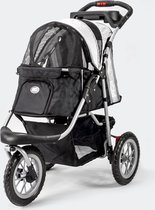 InnoPet Hondenbuggy - Comfort EFA - Zwart/Zilvergrijs - 87x50x102cm