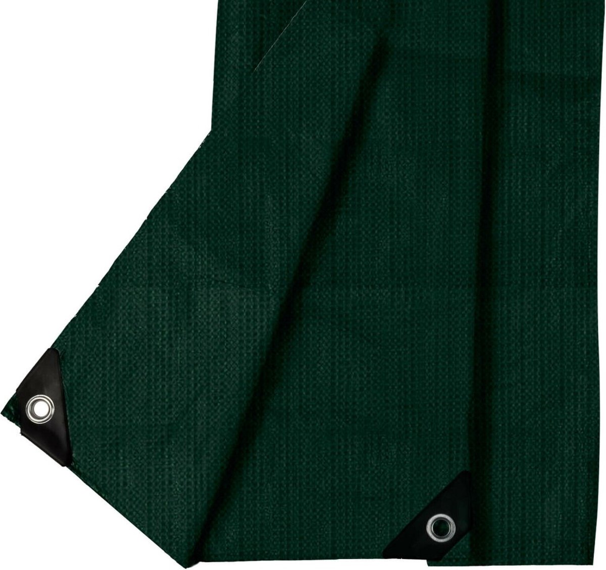 Heavy Duty Afdekzeil Beschermhoes Afdekhoes - Universele Zeildoek Cover Hoes - Regenhoes Afdekzeil - Dekzeil - Bouwzeil Zeil Doek - Voor Zwembad/Tuinmeubelen/Voertuig/Tuin/Fietsen/Zandbak/Aanhangwagen - 140g/m² - Extra Dik 12m2 - Groen 3x4 M — afbeelding 2