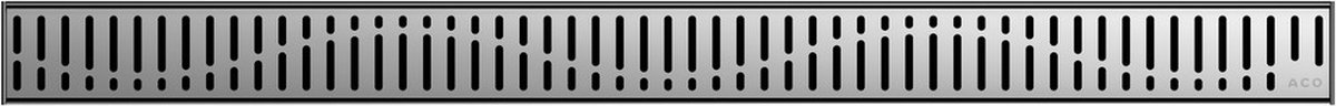 ACO ShowerDrain C Douchegootrooster Wave - 88,5 cm (885x64 mm) - Hoogwaardig RVS (VA) - K3 Belastbaar - 9010.88.63