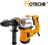 HOTECHE Boorhamer - SDS-plus - Hamerboormachine - 1200W - Hameren - Boren - Hamerboren - BMC-koffer - 3 stuks SDS-plus boren - 2 stuks SDS-plus beitels