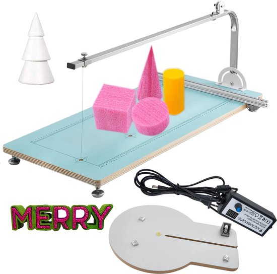Vevor™ Piepschuimsnijder - Piepschuimsnijder met gloeidraad - Piepschuim - styroporsnijder - Inclusief EU-stekker - 6 kg