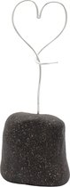Mini Urn Hart - Urn voor as - zwart - handgemaakt - Lalief