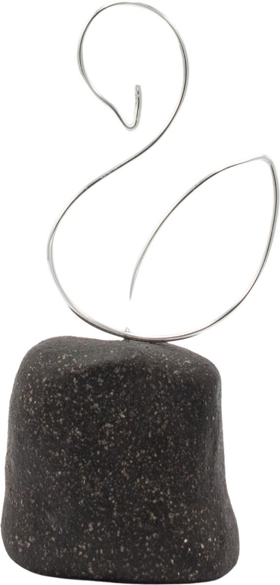 Mini Urn Vogel - Urn voor as - zwart - handgemaakt - Lalief